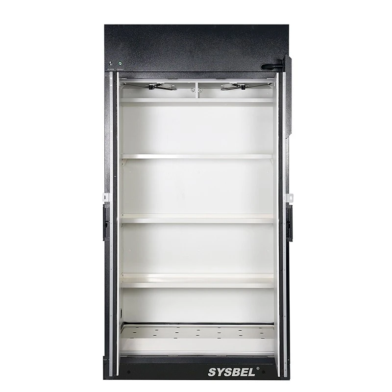 45 Gallon Filtering Safety Storage Cabinet | 90-Min Fire-Rated Chemical Cabinet - SYSBEL SE890450FXE suppliers