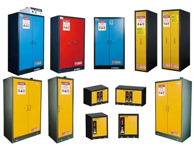 SYSBEL paloturvalliset vaarallisten aineiden säilytyskaapit, jotka suojaavat ...