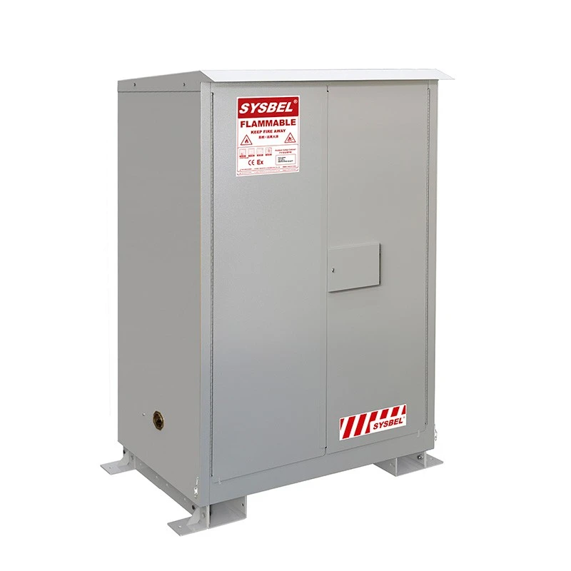 Outdoor Flammable Liquid Safety Cabinet 45 Gallon | Weatherproof Fire-Resistant Storage – SYSBEL WA510024Z suppliers